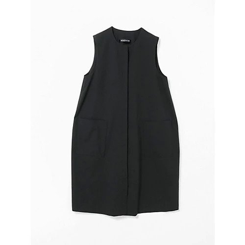 【ミズイロ インド/mizuiro ind】のフロントフライコクーンジレ インテリア・キッズ・メンズ・レディースファッション・服の通販 founy(ファニー) 　ファッション　Fashion　レディースファッション　Fashion for Women　アウター　Coat / Outerwear Collection　トップス・カットソー　Cut & Sew Tops　ベスト&ジレ / 重ね着スタイル　Vests & Gilets　コクーン　Cocoon, Cocoon Silhouette　ポケット　Pocket, Pocket Detail　人気　Popular, Best Seller　春　Spring　ブラック|ID: prp329100004463260 ipo3291000000031232705