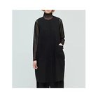 【ミズイロ インド/mizuiro ind】のフロントフライコクーンジレ ブラック|ID: prp329100004463260 ipo3291000000035820732