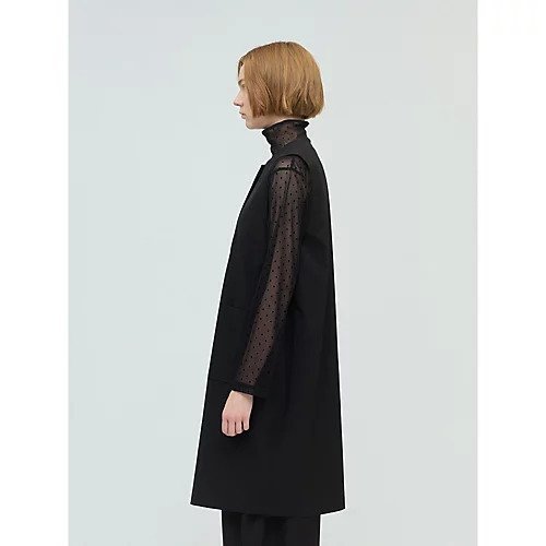 【ミズイロ インド/mizuiro ind】のフロントフライコクーンジレ 人気、トレンドファッション・服の通販 founy(ファニー) ファッション Fashion レディースファッション Fashion for Women アウター Coat / Outerwear Collection トップス・カットソー Cut & Sew Tops ベスト&ジレ / 重ね着スタイル Vests & Gilets コクーン Cocoon, Cocoon Silhouette ポケット Pocket, Pocket Detail 人気 Popular, Best Seller 春 Spring other-3|ID: prp329100004463260 ipo3291000000035913282