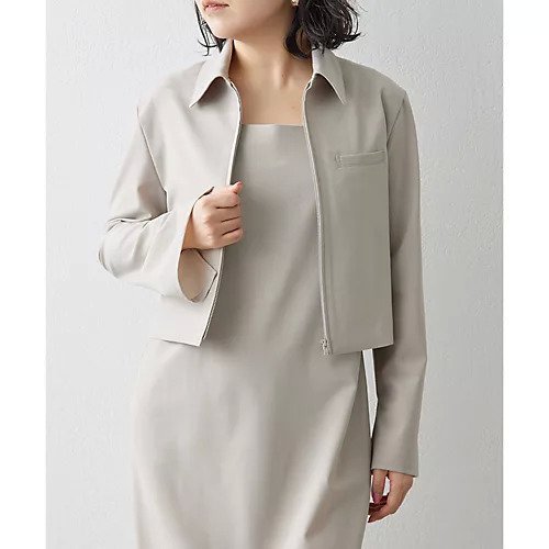 【ウィムガゼット/Whim Gazette】のボックスジャケット インテリア・キッズ・メンズ・レディースファッション・服の通販 founy(ファニー) https://founy.com/ ファッション Fashion レディースファッション Fashion for Women アウター Coat / Outerwear Collection レディースジャケット・軽アウター Jackets 春 Spring コンパクト Compact, Small Size ショート Short, Short Length ジャケット Jacket, Outerwear ストレッチ Stretch, Stretchy Fabric スリット Slit, Slit Detail バランス Balance, Style Balance ボックス Boxy, Box Shape ロング Long, Long-Length 2024年 2024 2024春夏・S/S Spring/Summer 2024 SS24 エレガント 上品 Elegant |ID: prp329100004463264 ipo3291000000031232713