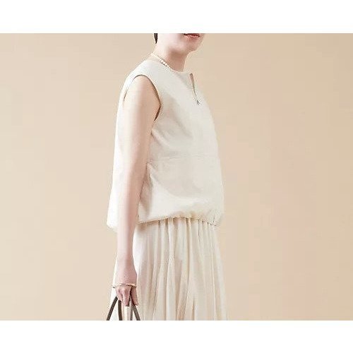 【マルティニーク/martinique】のジップアップベスト(セットアップ可) 人気、トレンドファッション・服の通販 founy(ファニー) 　ファッション　Fashion　レディースファッション　Fashion for Women　アウター　Coat / Outerwear Collection　トップス・カットソー　Cut & Sew Tops　ベスト&ジレ / 重ね着スタイル　Vests & Gilets　おすすめ　Recommended / Our Picks　セットアップ　Set-Up, Coordinated Outfit　タイプライター　Typewriter Fabric, Crisp Cotton　タンク　Tank Top, Sleeveless Top　ノースリーブ　Sleeveless, No-Sleeve　バルーン　Balloon, Balloon Silhouette　ベスト　Vest, Waistcoat　夏　Summer　other-2|ID: prp329100004463269 ipo3291000000035914031