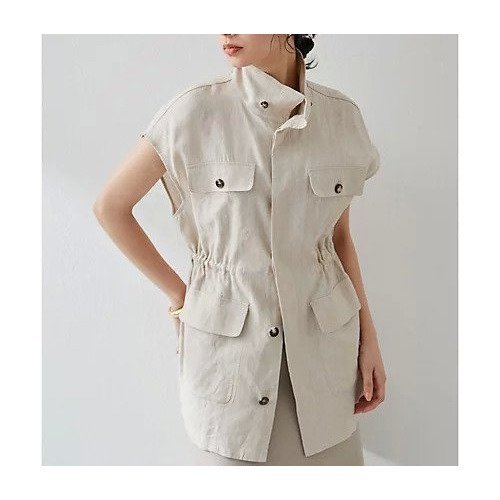 【ウィムガゼット/Whim Gazette】の【Drawing Numbers】コンチネンタルリネンベスト 人気、トレンドファッション・服の通販 founy(ファニー) 　ファッション　Fashion　レディースファッション　Fashion for Women　アウター　Coat / Outerwear Collection　トップス・カットソー　Cut & Sew Tops　ベスト&ジレ / 重ね着スタイル　Vests & Gilets　2024年　2024　2024春夏・S/S　Spring/Summer 2024 SS24　シンプル　Simple, Minimal　スタイリッシュ　Stylish, Fashionable　スタンド　Stand Collar, Upright Stand　フランス　France, French　フロント　Front, Front Design　ベスト　Vest, Waistcoat　ポケット　Pocket, Pocket Detail　ミリタリー　Military, Army Style　リネン　Linen, Linen Fabric　定番　Standard, Basic Item　other-3|ID: prp329100004463273 ipo3291000000031247493