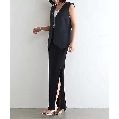 【ウィムガゼット/Whim Gazette】の【長谷川京子さんコラボ】ベスト 人気、トレンドファッション・服の通販 founy(ファニー) 　ファッション　Fashion　レディースファッション　Fashion for Women　アウター　Coat / Outerwear Collection　トップス・カットソー　Cut & Sew Tops　ベスト&ジレ / 重ね着スタイル　Vests & Gilets　クラシカル　Classical, Vintage-Inspired　コラボ　Collaboration, Collab　コンパクト　Compact, Small Size　今季　This Season, Current Season　ノースリーブ　Sleeveless, No-Sleeve　バランス　Balance, Style Balance　ベスト　Vest, Waistcoat　ボトム　Bottoms, Lower Wear　メランジ　Melange, Mixed Yarn　2023春夏・S/S　Spring/Summer 2023 SS23　2023年　2023　エレガント 上品　Elegant　other-2|ID: prp329100004463285 ipo3291000000031247516