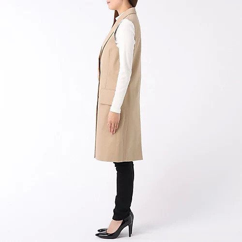 【ウィムガゼット/Whim Gazette】の【SEEALL】ノースリーブジャケット 人気、トレンドファッション・服の通販 founy(ファニー) 　ファッション　Fashion　レディースファッション　Fashion for Women　アウター　Coat / Outerwear Collection　レディースジャケット・軽アウター　Jackets　イタリア　Italy　シルケット　Silket, Silky Cotton　ジャケット　Jacket, Outerwear　タンブラー　Tumbler, Travel Mug　ダブル　Double, Double-Breasted　ノースリーブ　Sleeveless, No-Sleeve　ハンド　Hand, Handmade　バランス　Balance, Style Balance　ワーク　Workwear, Utility Style　2022年　2022　2022-2023秋冬・A/W　Autumn/Winter 2022–23 AW22–23　エレガント 上品　Elegant　other-2|ID: prp329100004463312 ipo3291000000031247570