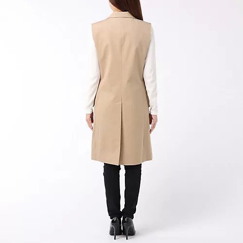 【ウィムガゼット/Whim Gazette】の【SEEALL】ノースリーブジャケット 人気、トレンドファッション・服の通販 founy(ファニー) 　ファッション　Fashion　レディースファッション　Fashion for Women　アウター　Coat / Outerwear Collection　レディースジャケット・軽アウター　Jackets　イタリア　Italy　シルケット　Silket, Silky Cotton　ジャケット　Jacket, Outerwear　タンブラー　Tumbler, Travel Mug　ダブル　Double, Double-Breasted　ノースリーブ　Sleeveless, No-Sleeve　ハンド　Hand, Handmade　バランス　Balance, Style Balance　ワーク　Workwear, Utility Style　2022年　2022　2022-2023秋冬・A/W　Autumn/Winter 2022–23 AW22–23　エレガント 上品　Elegant　other-3|ID: prp329100004463312 ipo3291000000031247571