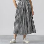 【マディソンブルー/MADISONBLUE】のPLEATEDLONG SK GINGHAM ブラック|ID: prp329100004463320 ipo3291000000031232862