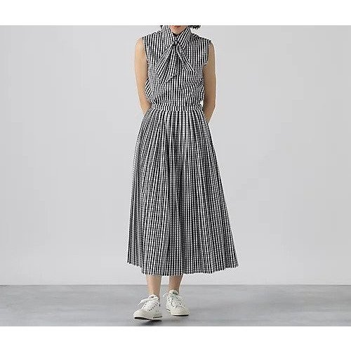 【マディソンブルー/MADISONBLUE】のPLEATEDLONG SK GINGHAM 人気、トレンドファッション・服の通販 founy(ファニー) 　ファッション　Fashion　レディースファッション　WOMEN　ギンガム　Gingham　シルケット　Mercerization　チェック　Check　パターン　Pattern　フォーマル　Formal　フレア　Flare　プリーツ　Pleats　other-2|ID: prp329100004463320 ipo3291000000031247586