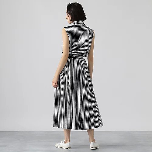 【マディソンブルー/MADISONBLUE】のPLEATEDLONG SK GINGHAM 人気、トレンドファッション・服の通販 founy(ファニー) 　ファッション　Fashion　レディースファッション　WOMEN　ギンガム　Gingham　シルケット　Mercerization　チェック　Check　パターン　Pattern　フォーマル　Formal　フレア　Flare　プリーツ　Pleats　other-3|ID: prp329100004463320 ipo3291000000031247587