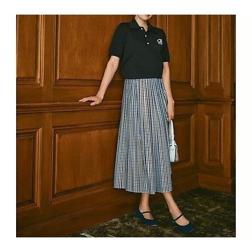 【マディソンブルー/MADISONBLUE】のマルチギンガムチェックスカート 人気、トレンドファッション・服の通販 founy(ファニー) 　ファッション　Fashion　レディースファッション　WOMEN　スカート　Skirt　なめらか　Smooth　ギンガム　Gingham　チェック　Check　フラット　Flat　フレア　Flare　プリーツ　Pleats　ミックス　Mix　エレガント 上品　Elegant　other-3|ID: prp329100004463332 ipo3291000000031247611