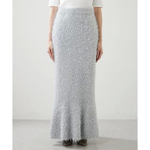 【ウィムガゼット/Whim Gazette】のモールスカート 人気、トレンドファッション・服の通販 founy(ファニー) 　ファッション　Fashion　レディースファッション　Fashion for Women　スカート　Skirts　2022年　2022　2022-2023秋冬・A/W　Autumn/Winter 2022–23 AW22–23　イタリア　Italy　シルバー　Silver, Metallic Silver　シンプル　Simple, Minimal　フィット　Fit, Slim Fit　マーメイド　Mermaid, Fishtail Silhouette　ロング　Long, Long-Length　other-2|ID: prp329100004463391 ipo3291000000031247732