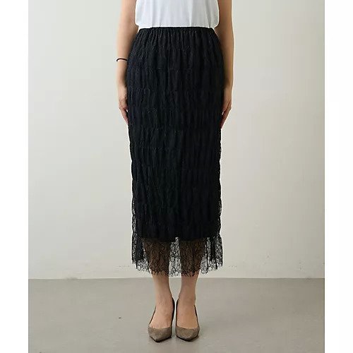 【ウィムガゼット/Whim Gazette】のレースシャーリングスカート 人気、トレンドファッション・服の通販 founy(ファニー) 　ファッション　Fashion　レディースファッション　Fashion for Women　スカート　Skirts　2022年　2022　2022-2023秋冬・A/W　Autumn/Winter 2022–23 AW22–23　おすすめ　Recommended / Our Picks　シャーリング　Shirring, Ruched　セットアップ　Set-Up, Coordinated Outfit　レース　Lace, Lace Fabric　エレガント 上品　Elegant　other-2|ID: prp329100004463395 ipo3291000000031247740