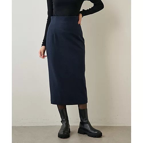 【ウィムガゼット/Whim Gazette】のウールスムーススカート インテリア・キッズ・メンズ・レディースファッション・服の通販 founy(ファニー) 　ファッション　Fashion　レディースファッション　WOMEN　スカート　Skirt　ウォーム　Worm　クロップド　Cropped　シンプル　Simple　スリット　Slit　セットアップ　Set Up　タイトスカート　Tight Skirt　ベーシック　Basic　A/W・秋冬　Aw・Autumn/Winter・Fw・Fall-Winter　2022年　2022　2022-2023秋冬・A/W　Aw/Autumn/Winter//Fw/Fall-Winter/2022-2023　おすすめ　Recommend　エレガント 上品　Elegant　ネイビー|ID: prp329100004463407 ipo3291000000031233103