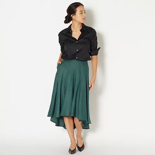 【マディソンブルー/MADISONBLUE】のPANEL FLARE SKIRT LINEN TWILL インテリア・キッズ・メンズ・レディースファッション・服の通販 founy(ファニー) https://founy.com/ ファッション Fashion レディースファッション WOMEN スカート Skirt イタリア Italy タンブラー Tumbler フレア Flare マーメイド Mermaid エレガント 上品 Elegant |ID: prp329100004463408 ipo3291000000031233104