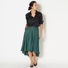 【マディソンブルー/MADISONBLUE】のPANEL FLARE SKIRT LINEN TWILL GREEN|ID: prp329100004463408 ipo3291000000031233105