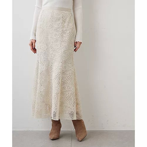 【ウィムガゼット/Whim Gazette】のレーススカート インテリア・キッズ・メンズ・レディースファッション・服の通販 founy(ファニー) https://founy.com/ ファッション Fashion レディースファッション Fashion for Women スカート Skirts おすすめ Recommended / Our Picks スウェット / スエット Sweatshirt, Sweatwear スニーカー Sneakers, Trainers フェミニン Feminine, Girly マーメイド Mermaid, Fishtail Silhouette ラグジュアリー Luxury, Elegant レース Lace, Lace Fabric ロング Long, Long-Length |ID: prp329100004463422 ipo3291000000031233142
