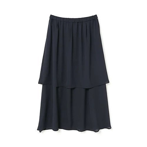 【ミズイロ インド/mizuiro ind】のシアーギャザーダブルヘムスカート インテリア・キッズ・メンズ・レディースファッション・服の通販 founy(ファニー) https://founy.com/ ファッション Fashion レディースファッション WOMEN スカート Skirt おすすめ Recommend ジョーゼット Georgette リラックス Relax 夏 Summer |ID: prp329100004463431 ipo3291000000031233165