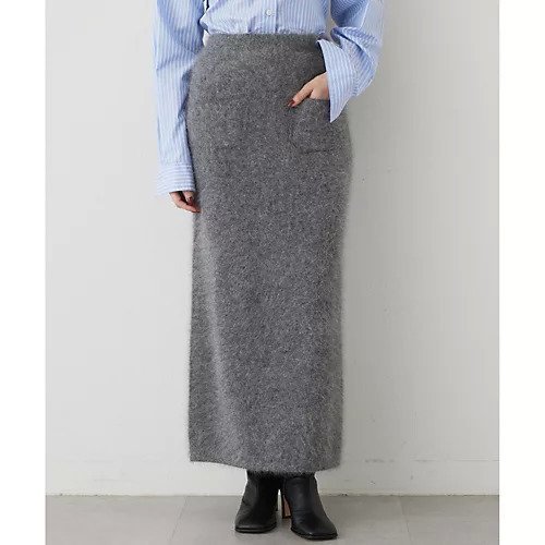 【ウィムガゼット/Whim Gazette】の【THE PAUSE】ファーニットタイトスカート 人気、トレンドファッション・服の通販 founy(ファニー) 　雑誌掲載アイテム　Magazine Items　ファッション雑誌　Fashion Magazines　バイラ　BAILA　ファッション　Fashion　レディースファッション　WOMEN　スカート　Skirt　12月号　December Issue　2024年　2024　2024-2025秋冬・A/W　Aw/Autumn/Winter/Fw/Fall/2024-2025　おすすめ　Recommend　アンゴラ　Angola　シンプル　Simple　セットアップ　Set Up　タイトスカート　Tight Skirt　パッチ　Patch　フィット　Fit　フロント　Front　ポケット　Pocket　エレガント 上品　Elegant　雑誌　Magazine　other-2|ID: prp329100004463433 ipo3291000000031247816