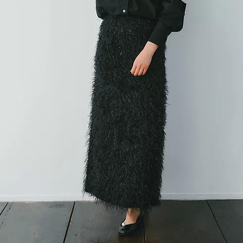 【マディソンブルー/MADISONBLUE】のフリンジスカート 人気、トレンドファッション・服の通販 founy(ファニー) 　ファッション　Fashion　レディースファッション　WOMEN　スカート　Skirt　ジャカード　Jacquard　スリット　Slit　フェザー　Feather　フランス　France　フリンジ　Fringe　エレガント 上品　Elegant　other-2|ID: prp329100004463451 ipo3291000000031888936