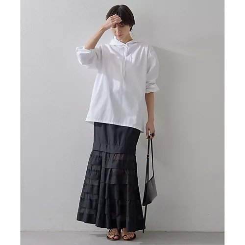 【ウィムガゼット/Whim Gazette】のオーガンジーマーメイドスカート3 人気、トレンドファッション・服の通販 founy(ファニー) 　ファッション　Fashion　レディースファッション　Fashion for Women　スカート　Skirts　オーガンジー　Organza Fabric　シンプル　Simple, Minimal　定番　Standard, Basic Item　マーメイド　Mermaid, Fishtail Silhouette　ロング　Long, Long-Length　A/W・秋冬　Autumn/Winter　おすすめ　Recommended / Our Picks　エレガント 上品　Elegant　other-2|ID: prp329100004463458 ipo3291000000031247866