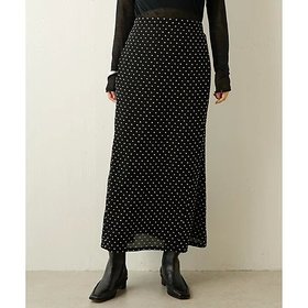 【ウィムガゼット/Whim Gazette】 【WEB&一部店舗限定】JQドットスカート人気、トレンドファッション・服の通販 founy(ファニー) ファッション Fashion レディースファッション Fashion for Women スカート Skirts クラシカル Classical, Vintage-Inspired シアー Sheer, See-Through トレンド Trend, Trending Now ドット Polka Dot, Dot Pattern バランス Balance, Style Balance フレア Flare, Flared プリント Print, Printed Pattern マーメイド Mermaid, Fishtail Silhouette 2024年 2024 2024春夏・S/S Spring/Summer 2024 SS24 エレガント 上品 Elegant |ID:prp329100004463475