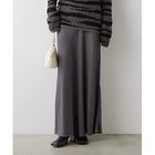 【ウィムガゼット/Whim Gazette】のテンセル 繊維使用ロングスカート チャコールグレー|ID: prp329100004463489 ipo3291000000031233329