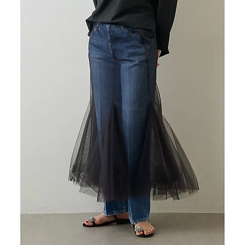 【ウィムガゼット/Whim Gazette】のシアーチュールスカート 人気、トレンドファッション・服の通販 founy(ファニー) 　雑誌掲載アイテム　Magazine Picks & Fashion Features　ファッション雑誌　Fashion Magazines　リー　LEE　バイラ　BAILA　クラッシィ　CLASSY.　ファッション　Fashion　レディースファッション　Fashion for Women　スカート　Skirts　エレガント 上品　Elegant　5月号　May Issue　4月号　April Issue　7月号　July Issue　ジャケット　Jacket, Outerwear　雑誌　Magazine, Fashion Magazine　チュール　Tulip, Tulip Motif　デニム　Denim, Jeans Material　ベーシック　Basic, Essential　モダン　Modern, Contemporary　リラックス　Relax, Relaxed Fit　ロング　Long, Long-Length　おすすめ　Recommended / Our Picks　2024年　2024　2024春夏・S/S　Spring/Summer 2024 SS24　other-2|ID: prp329100004463496 ipo3291000000031247942
