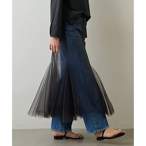 【ウィムガゼット/Whim Gazette】のシアーチュールスカート 人気、トレンドファッション・服の通販 founy(ファニー) 　雑誌掲載アイテム　Magazine Picks & Fashion Features　ファッション雑誌　Fashion Magazines　リー　LEE　バイラ　BAILA　クラッシィ　CLASSY.　ファッション　Fashion　レディースファッション　Fashion for Women　スカート　Skirts　エレガント 上品　Elegant　5月号　May Issue　4月号　April Issue　7月号　July Issue　ジャケット　Jacket, Outerwear　雑誌　Magazine, Fashion Magazine　チュール　Tulip, Tulip Motif　デニム　Denim, Jeans Material　ベーシック　Basic, Essential　モダン　Modern, Contemporary　リラックス　Relax, Relaxed Fit　ロング　Long, Long-Length　おすすめ　Recommended / Our Picks　2024年　2024　2024春夏・S/S　Spring/Summer 2024 SS24　other-3|ID: prp329100004463496 ipo3291000000031247943