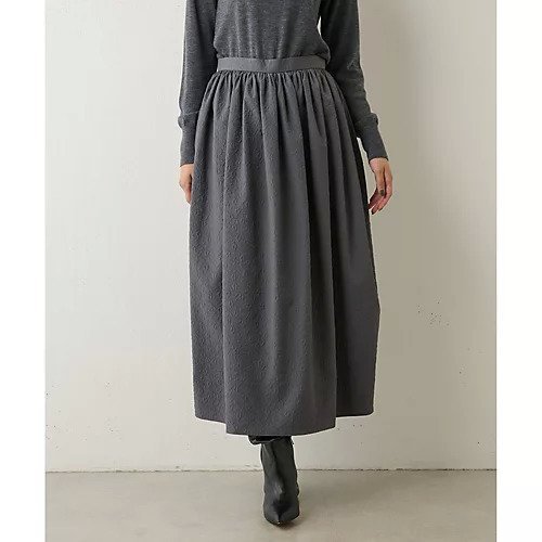 【ウィムガゼット/Whim Gazette】のジャガードボリュームスカート 人気、トレンドファッション・服の通販 founy(ファニー) 　ファッション　Fashion　レディースファッション　Fashion for Women　スカート　Skirts　ギャザー　Gathered, Ruffled　コクーン　Cocoon, Cocoon Silhouette　コンパクト　Compact, Small Size　ショート　Short, Short Length　シンプル　Simple, Minimal　ロング　Long, Long-Length　おすすめ　Recommended / Our Picks　2023年　2023　2023-2024秋冬・A/W　Autumn/Winter 2023–24 AW23–24　エレガント 上品　Elegant　other-3|ID: prp329100004463500 ipo3291000000031247951