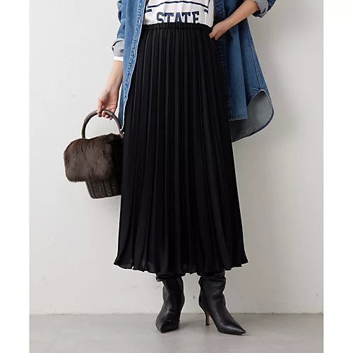 【ウィムガゼット/Whim Gazette】のプリーツスカート 人気、トレンドファッション・服の通販 founy(ファニー) 　ファッション　Fashion　レディースファッション　WOMEN　スカート　Skirt　プリーツスカート　Pleated Skirts　スニーカー　Sneakers　プリーツ　Pleats　ロング　Long　2023年　2023　2023-2024秋冬・A/W　Aw/Autumn/Winter//Fw/Fall-Winter/2023-2024　エレガント 上品　Elegant　other-2|ID: prp329100004463503 ipo3291000000031247956