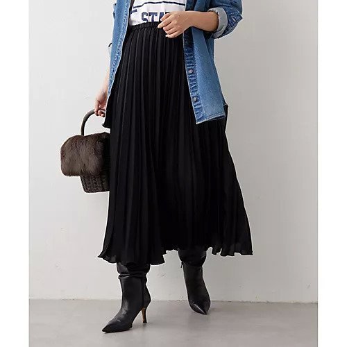 【ウィムガゼット/Whim Gazette】のプリーツスカート 人気、トレンドファッション・服の通販 founy(ファニー) 　ファッション　Fashion　レディースファッション　WOMEN　スカート　Skirt　プリーツスカート　Pleated Skirts　スニーカー　Sneakers　プリーツ　Pleats　ロング　Long　2023年　2023　2023-2024秋冬・A/W　Aw/Autumn/Winter//Fw/Fall-Winter/2023-2024　エレガント 上品　Elegant　other-3|ID: prp329100004463503 ipo3291000000031247957