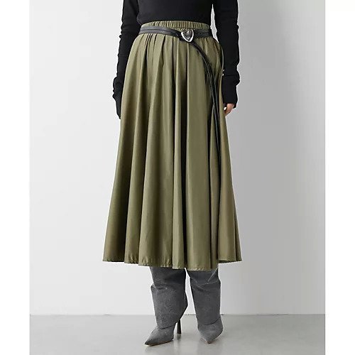 【ウィムガゼット/Whim Gazette】のミリタリーツイルスカート3 人気、トレンドファッション・服の通販 founy(ファニー) 　ファッション　Fashion　レディースファッション　WOMEN　スカート　Skirt　ギャザー　Gather　シューズ　Shoes　ジャケット　Jacket　バランス　Balance　パターン　Pattern　フラット　Flat　ミリタリー　Military　ロング　Long　2023年　2023　2023-2024秋冬・A/W　Aw/Autumn/Winter//Fw/Fall-Winter/2023-2024　エレガント 上品　Elegant　other-2|ID: prp329100004463513 ipo3291000000031247975