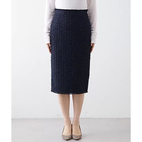 【ウィムガゼット/Whim Gazette】のツイードタイトスカート 人気、トレンドファッション・服の通販 founy(ファニー) 　ファッション　Fashion　レディースファッション　Fashion for Women　スカート　Skirts　オケージョン　Occasion Wear　クラシカル　Classical, Vintage-Inspired　クラシック　Classic, Timeless Style　ジャケット　Jacket, Outerwear　ストレート　Straight, Straight Cut　セットアップ　Set-Up, Coordinated Outfit　タイトスカート　Pencil Skirt, Tight Skirt　ツイード　Twill, Twill Weave　フリンジ　Fringe, Tassel　おすすめ　Recommended / Our Picks　2024年　2024　2024春夏・S/S　Spring/Summer 2024 SS24　エレガント 上品　Elegant　セレモニー　Ceremony　other-2|ID: prp329100004463525 ipo3291000000031247999