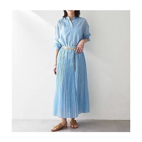 【ウィムガゼット/Whim Gazette】のシルクローンスカート 人気、トレンドファッション・服の通販 founy(ファニー) 　ファッション　Fashion　レディースファッション　Fashion for Women　スカート　Skirts　エアリー　Airy Texture　春　Spring　シューズ　Shoes, Footwear　シルク　Silk, 100% Silk　シンプル　Simple, Minimal　セットアップ　Set-Up, Coordinated Outfit　人気　Popular, Best Seller　フェミニン　Feminine, Girly　フラット　Flat, Flat Shoes　プリーツ　Pleats, Pleated　ベビー　Baby, Babywear　ロング　Long, Long-Length　S/S・春夏　SS, Spring/Summer, Warm Season　おすすめ　Recommended / Our Picks　夏　Summer　2024年　2024　2024春夏・S/S　Spring/Summer 2024 SS24　エレガント 上品　Elegant　other-3|ID: prp329100004463533 ipo3291000000034767143