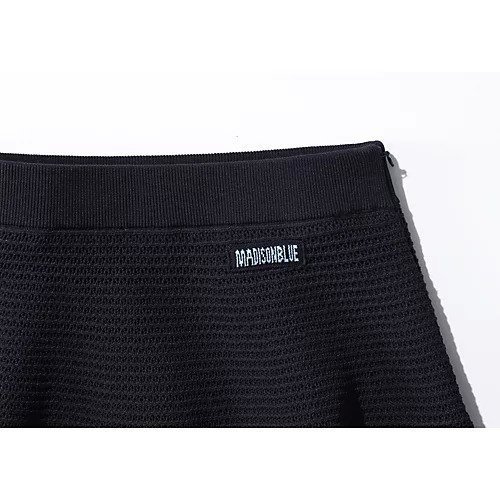 【マディソンブルー/MADISONBLUE】のメッシュニットフレアスカート 人気、トレンドファッション・服の通販 founy(ファニー) 　ファッション　Fashion　レディースファッション　Fashion for Women　スカート　Skirts　Aライン・フレアスカート　A-Line & Flared Skirts　シューズ　Shoes, Footwear　ドレープ　Drape, Draping Fabric　フラット　Flat, Flat Shoes　メッシュ　Mesh, Net Fabric　夏　Summer　洗える　Machine Washable　other-2|ID: prp329100004463534 ipo3291000000034767161