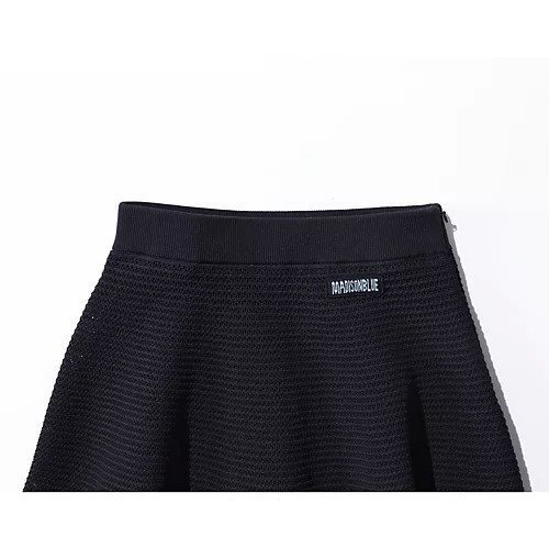 【マディソンブルー/MADISONBLUE】のメッシュニットフレアスカート 人気、トレンドファッション・服の通販 founy(ファニー) 　ファッション　Fashion　レディースファッション　Fashion for Women　スカート　Skirts　Aライン・フレアスカート　A-Line & Flared Skirts　シューズ　Shoes, Footwear　ドレープ　Drape, Draping Fabric　フラット　Flat, Flat Shoes　メッシュ　Mesh, Net Fabric　夏　Summer　洗える　Machine Washable　other-3|ID: prp329100004463534 ipo3291000000034767162