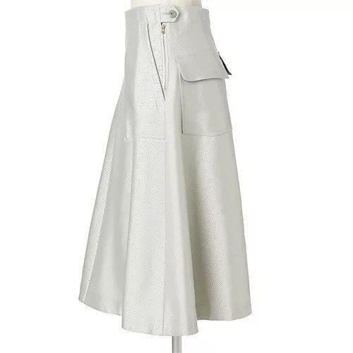 【マディソンブルー/MADISONBLUE】のツイルフレアスカート 人気、トレンドファッション・服の通販 founy(ファニー) 　ファッション　Fashion　レディースファッション　Fashion for Women　スカート　Skirts　Aライン・フレアスカート　A-Line & Flared Skirts　シャンブレー　Chambray, Denim-Like Fabric　フレア　Flare, Flared　ミリタリー　Military, Army Style　other-3|ID: prp329100004463535 ipo3291000000035202865