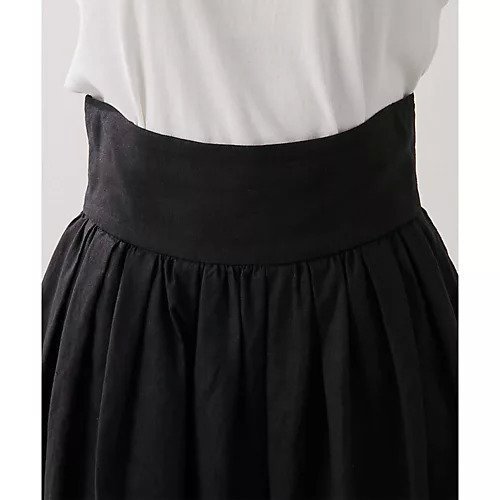 【ウィムガゼット/Whim Gazette】のリネンギャザースカート 人気、トレンドファッション・服の通販 founy(ファニー) 　ファッション　Fashion　レディースファッション　Fashion for Women　スカート　Skirts　ギャザー　Gathered, Ruffled　シンプル　Simple, Minimal　リネン　Linen, Linen Fabric　リボン　Ribbon, Bow　ワッシャー　Washer, Crinkled Finish　おすすめ　Recommended / Our Picks　2023春夏・S/S　Spring/Summer 2023 SS23　2023年　2023　エレガント 上品　Elegant　other-2|ID: prp329100004463539 ipo3291000000031248027