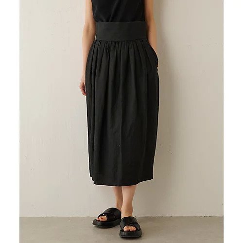 【ウィムガゼット/Whim Gazette】のリネンギャザースカート インテリア・キッズ・メンズ・レディースファッション・服の通販 founy(ファニー) https://founy.com/ ファッション Fashion レディースファッション Fashion for Women スカート Skirts ギャザー Gathered, Ruffled シンプル Simple, Minimal リネン Linen, Linen Fabric リボン Ribbon, Bow ワッシャー Washer, Crinkled Finish おすすめ Recommended / Our Picks 2023春夏・S/S Spring/Summer 2023 SS23 2023年 2023 エレガント 上品 Elegant |ID: prp329100004463539 ipo3291000000031509053