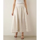 【ウィムガゼット/Whim Gazette】のサテンウォッシャブルロングスカート オフホワイト|ID: prp329100004463541 ipo3291000000034766972