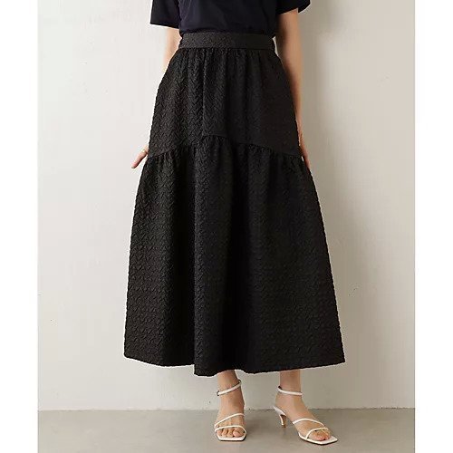 【ウィムガゼット/Whim Gazette】の【THE PAUSE】膨れジャガードスカート インテリア・キッズ・メンズ・レディースファッション・服の通販 founy(ファニー) https://founy.com/ ファッション Fashion レディースファッション Fashion for Women スカート Skirts イエロー Yellow ヴィンテージ Vintage Style ギャザー Gathered, Ruffled グラデーション Gradient, Ombre シンプル Simple, Minimal ティアードスカート Tiered Skirt, Flounced Skirt トレンド Trend, Trending Now ワーク Workwear, Utility Style 夏 Summer 2023春夏・S/S Spring/Summer 2023 SS23 2023年 2023 |ID: prp329100004463542 ipo3291000000034766979