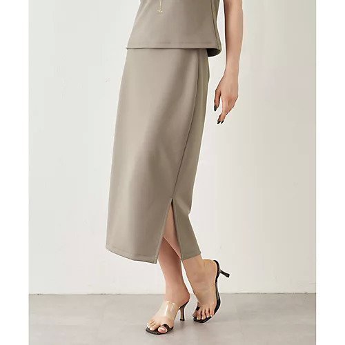 【ウィムガゼット/Whim Gazette】のジャージーサイドスリットスカート インテリア・キッズ・メンズ・レディースファッション・服の通販 founy(ファニー) https://founy.com/ ファッション Fashion レディースファッション Fashion for Women スカート Skirts スウェット / スエット Sweatshirt, Sweatwear ストレッチ Stretch, Stretchy Fabric スリット Slit, Slit Detail セットアップ Set-Up, Coordinated Outfit タイトスカート Pencil Skirt, Tight Skirt フィット Fit, Slim Fit ブライト Bright, Shiny おすすめ Recommended / Our Picks 2023春夏・S/S Spring/Summer 2023 SS23 2023年 2023 エレガント 上品 Elegant |ID: prp329100004463543 ipo3291000000034766985