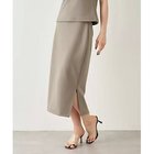 【ウィムガゼット/Whim Gazette】のジャージーサイドスリットスカート モカ|ID: prp329100004463543 ipo3291000000034766986