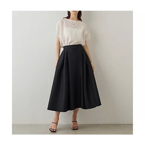 【ウィムガゼット/Whim Gazette】のタックボリュームスカート 人気、トレンドファッション・服の通販 founy(ファニー) 　ファッション　Fashion　レディースファッション　WOMEN　スカート　Skirt　2023年　2023　2023春夏・S/S　Ss,Spring/Summer,2023　エレガント 上品　Elegant　シンプル　Simple　バランス　Balance　フレア　Flare　other-3|ID: prp329100004463553 ipo3291000000031248056