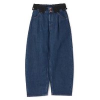 【ミュベール/MUVEIL】のディッキーズコラボ デニムパンツ 人気、トレンドファッション・服の通販 founy(ファニー) ファッション Fashion レディースファッション Ladies' Fashion Online パンツ Pants デニムパンツ Denim Pants 2025年 2025 2025春夏・S/S Ss,Spring/Summer,2025 ガーリー Girly コラボ Collaboration デニム Denim フラワー Flower ポケット Pocket モチーフ Motif リボン Ribbon ワーク Work 人気 Popularity 洗える Washable |ID:prp329100004463557