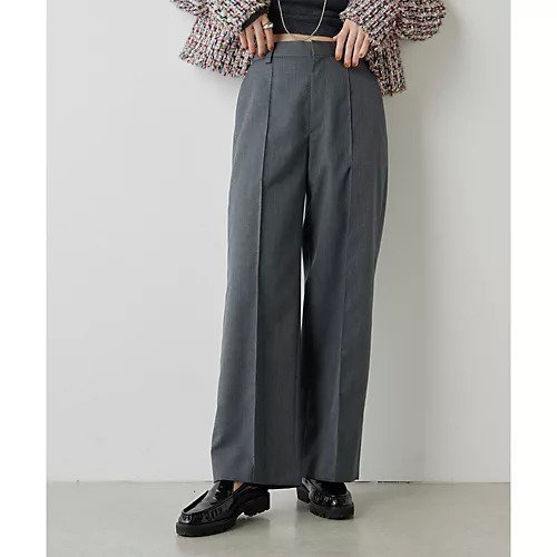 【ウィムガゼット/Whim Gazette】の【15th Anniversary】ウールピンタックパンツ 人気、トレンドファッション・服の通販 founy(ファニー) 　ファッション　Fashion　レディースファッション　Fashion for Women　パンツ　Pants & Trousers　秋　Autumn　シューズ　Shoes, Footwear　シンプル　Simple, Minimal　スラックス　Slacks, Dress Pants　セットアップ　Set-Up, Coordinated Outfit　センター　Center, Center Line　デニム　Denim, Jeans Material　フォルム　Silhouette, Form　フラット　Flat, Flat Shoes　マニッシュ　Mannish, Boyish　ワイド　Wide, Wide Fit　おすすめ　Recommended / Our Picks　2024年　2024　エレガント 上品　Elegant　2024-2025秋冬・A/W　Autumn/Winter 2024–25 AW24–25　other-2|ID: prp329100004463559 ipo3291000000031248067