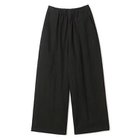 【プレインピープル/PLAIN PEOPLE】のコットンリネンラミーキャンパスリラックスパンツ ブラック|ID: prp329100004463568 ipo3291000000031233544