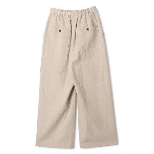 【プレインピープル/PLAIN PEOPLE】のコットンリネンラミーキャンパスリラックスパンツ 人気、トレンドファッション・服の通販 founy(ファニー) 　ファッション　Fashion　レディースファッション　WOMEN　パンツ　Pants　キャンバス　Canvas　ストレート　Straight　リネン　Linen　洗える　Washable　other-2|ID: prp329100004463568 ipo3291000000031248085