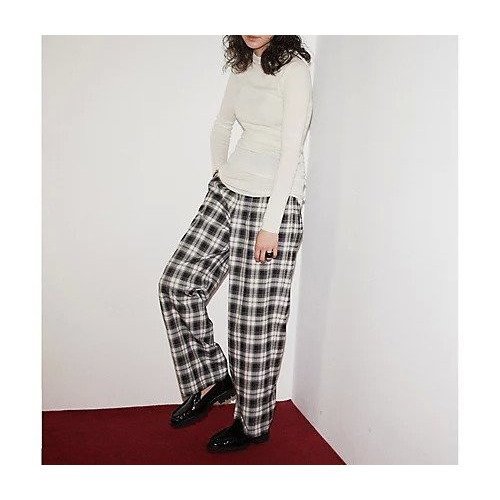 【ウィムガゼット/Whim Gazette】の【THE PAUSE】リラクシーワイドパンツ 人気、トレンドファッション・服の通販 founy(ファニー) 　ファッション　Fashion　レディースファッション　WOMEN　パンツ　Pants　ヴィンテージ　Vintage　クラシカル　Classical　グラデーション　Gradation　ストライプ　Stripe　セットアップ　Set Up　チェック　Check　パジャマ　Pajamas　ポケット　Pocket　モノトーン　Monotone　リラックス　Relax　ワーク　Work　おすすめ　Recommend　2024年　2024　2024-2025秋冬・A/W　Aw/Autumn/Winter/Fw/Fall/2024-2025　other-3|ID: prp329100004463569 ipo3291000000031248088