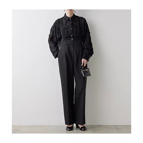 【ウィムガゼット/Whim Gazette】のサスペンダーハイウエストパンツ インテリア・キッズ・メンズ・レディースファッション・服の通販 founy(ファニー) https://founy.com/ ファッション Fashion レディースファッション WOMEN パンツ Pants 2024年 2024 2024-2025秋冬・A/W Aw/Autumn/Winter/Fw/Fall/2024-2025 サスペンダー Suspenders ストレッチ Stretch フォルム Form ロング Long エレガント 上品 Elegant |ID: prp329100004463573 ipo3291000000031233557