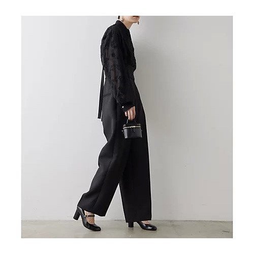 【ウィムガゼット/Whim Gazette】のサスペンダーハイウエストパンツ 人気、トレンドファッション・服の通販 founy(ファニー) 　ファッション　Fashion　レディースファッション　WOMEN　パンツ　Pants　2024年　2024　2024-2025秋冬・A/W　Aw/Autumn/Winter/Fw/Fall/2024-2025　サスペンダー　Suspenders　ストレッチ　Stretch　フォルム　Form　ロング　Long　エレガント 上品　Elegant　other-3|ID: prp329100004463573 ipo3291000000031248096